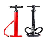 Two Bare Feet Manual Inflatable SUP Paddleboard Pump - Dual Action High Pressure Hand Pump for Paddleboards and Inflatables (Bravo 4, Black)