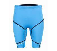 Two Bare Feet Men’s 5/3mm Buoyancy Shorts with Taped Seams - Neoprene Swim Training Shorts for Open Water Swimming & Triathlon - Floating Wetsuit Shorts (Bright Blue, S)