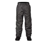 Two Bare Feet Men's and Women's UnisexEndurance Waterproof Trousers & Blizzard Pants - Adults Salopettes - Hiking, Snowboard & Ski (Blizzard Black, L)