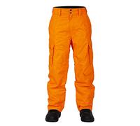 Two Bare Feet Men's and Women's UnisexEndurance Waterproof Trousers & Blizzard Pants - Adults Salopettes - Hiking, Snowboard & Ski (Blizzard Cyber Orange, XS)