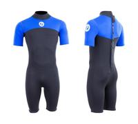 Two Bare Feet Men's Thunderclap 2.5mm Summer Shorty Neoprene Wetsuit - Ideal for Surfing, Swimming & Watersports - Lightweight, Flexible & Durable Design