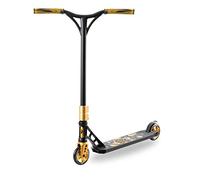Two Bare Feet Metropolis & Terra Firma Model Stunt Scooter for Kids, Teens & Adults - Durable Freestyle Scooters with ABEC-9 Bearings, 360° Spin, 110mm Wheels (Terra Firma Black/Gold)
