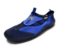 Two Bare Feet Rockpool Aqua Shoes - Lightweight, Quick-Drying Water Shoes for Men, Women & Kids - Perfect for Beach, Pool, Water Sports, and Outdoor Activities (Red Yellow Cliff Jump, C 6)