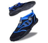Two Bare Feet Rockpool Aqua Shoes - Lightweight, Quick-Drying Water Shoes for Men, Women & Kids - Perfect for Beach, Pool, Water Sports, and Outdoor Activities (Blue (Rockpool), UK4