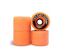 Two Bare Feet Sessions 70mm Super Grip Longboard Skate Wheel Set