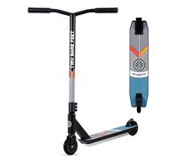 Two Bare Feet Stunt Scooter for Kids & Teens - Lightweight Pro Freestyle Scooter with 360° Spin Alloy Deck, ABEC-9 Bearings & High-Grip Wheels for Tricks & Jumps (Aztec Black)