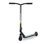 Two Bare Feet Stunt Scooter for Kids & Teens - Lightweight Pro Freestyle Scooter with 360° Spin Alloy Deck, ABEC-9 Bearings & High-Grip Wheels for Tricks & Jumps (Wedge Black)
