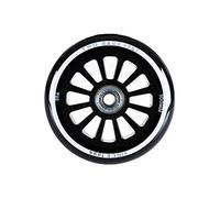 Two Bare Feet Stunt Scooter Wheels with ABEC 9 Bearings - 100mm Replacement Freestyle Scooter Wheels, Single Wheel or Pair (Black (Single))