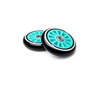 Two Bare Feet Stunt Scooter Wheels with ABEC 9 Bearings - 100mm Replacement Freestyle Scooter Wheels, Single Wheel or Pair (Mint (Pair))