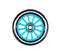 Two Bare Feet Stunt Scooter Wheels with ABEC 9 Bearings - 100mm Replacement Freestyle Scooter Wheels, Single Wheel or Pair (Blue (Single))