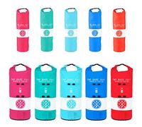 Two Bare Feet Waterproof Dry Bag - Lightweight Roll Top Sack for Swimming, Kayaking, Paddleboarding, Hiking, Camping & Beach - Keep Gear Dry & Safe (Teal (90L)