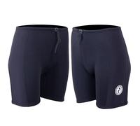 Two Bare Feet Women's 3mm Harmony Wetsuit Shorts - Neoprene Swim, Surf & Paddleboard Shorts for Diving & Watersports - Lightweight & Flexible Fit (Black, L)