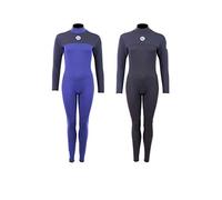 Two Bare Feet Women's Thunderclap 4/3mm Neoprene Wetsuit - Full Length, Multi-Season, Ideal for Surfing, Diving, Swimming, Watersports - Flexible, Durable, and Comfortable Design (Small, Black)
