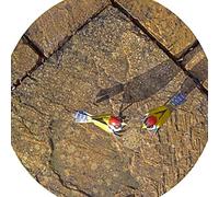 Two Birds Came to Visit Vinyl Tuff Tray Insert - 86 x 86 cm - Ideal for Large Tuff Spot Tuff Tray - Tuff Tray NOT Included