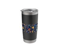 Two Birthday 2 Years Old Astronomy Astrology Outer Space Stainless Steel Insulated Tumbler