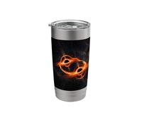 Two Black Holes Space Connection Accretion Disk Concept Stainless Steel Insulated Tumbler