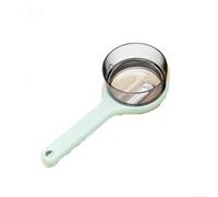 Two-Blade Stainless Steel Peeler with Removable Peel Catcher for Consistent Performance Across a Variety of Produce (Green)