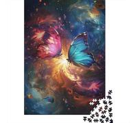 Two Butterflies in Two Sidesone Puzzle Jigsaws 1000 Pieces for Adults & Teenager Age 12 Years Up Christmas Eve Gifts 1000pcs (38x26cm)