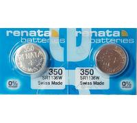 Two button 350 Renata 1.55 V Silver Oxide 105 mAh