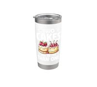 Two Cakes are Better Than One Baker Cookie Cake Banking Stainless Steel Insulated Tumbler