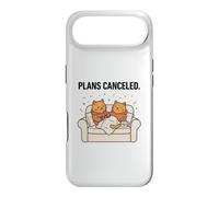 Two Cats Plans Canceled Funny Couch Sitting Tea Kitten Gift Case for iPhone Air
