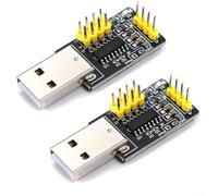 Two CH9329 USB HID converter modules for game development featuring UARTTTL to USB HID conversion with no driver required, compatible with microcontrollers