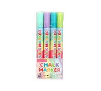 Two-Color erasable Glass Pen Graffiti Liquid Chalk -4 (8 Colors) Macaroon