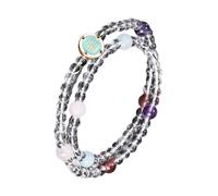Two colorful beads elegant handmade adjustable crystal texture suitable for fashion look