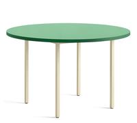 Two Colour Table 105 cm Mint Green - Ivory Hay SINGLE PIECES