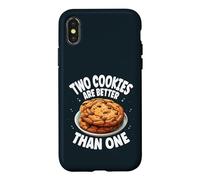 Two Cookies Are Better Than One Bakery Bake Baker Banking Case for iPhone X/XS