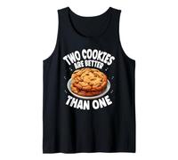 Two Cookies are Better Than One Bakery Bake Baker Banking Tank Top