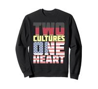 Two Cultures One Heart USA Germany Sweatshirt