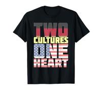 Two Cultures One Heart USA Germany T-Shirt