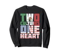 Two Cultures One Heart USA Mexico Sweatshirt