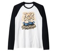 Two Cups Minimum Rice Raglan Baseball Tee