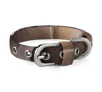 Two Cute Bulldog Dogs Dog Collar Adjustable Soft and Comfortable Puppy Collars with Metal Buckle Pet Collar for Small Medium Pet