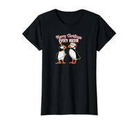 Two Cute Puffins from Iceland in Christmas Spirit Value Graphic T-Shirt