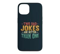 Two Dad Jokes Are Better Than One Funny Fathers Day Case for iPhone 13