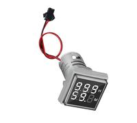 Two Display Square Hour Meter Precisions Timing LED High Brightness Counter For Power Communication & Machinery Textile Printing Timer