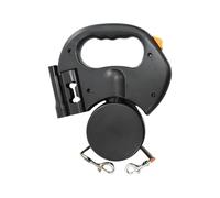 Two Dog Reflective Retractable Pet Rope | Heavy Duty Pet Walking Rope - Ergonomic Convenient Hook Untangle Automatically Dogs Walking Rope For Small Medium Large Dogs
