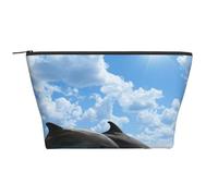 Two Dolphins, Toiletry Pouch Makeup Bag Cosmetic Bag Portable Travel Toiletry Bag