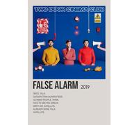 Two Door Cinema Club False Alarm A3 A4 Print Poster Wall Art Home Decor Album Unframed Gift Present (A4)