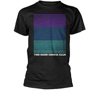 Two Door Cinema Club Liner Men T-Shirt Black Graphic Unisex Tee Shirt M
