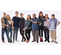 Two Doors Down TV Show A4 Print Poster Wall Art Home Decor Album Gift Present Photo Living Room Dining Room Bedroom Concert Live Tour Unframed Show Cinema