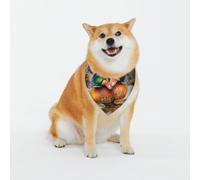 Two Ducks Dog Bandanas - Adjustable Pet Scarf, for Small to Large Dog Puppy Cat, Black