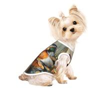 Two Ducks Dog Shirt Vest Lightweight Stretchy - Soft Lightweight Breathable for Puppies Small Medium Dogs, Kitten, Cats,
