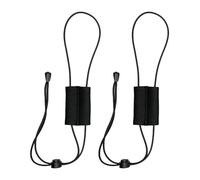 Two Elastic Bungee Fish Finder Pack Cover Strap Adjustable Fishing Graph Cover Strap for Travel Fish Finder Flexible Bungee Fishing Graph Elastic Fit Screen Adjustable Flexibility