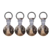 Two Elephants Walk Compatible with Airtag GPS Cases 4PCS