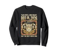 Two Epics One Night Dec 18 2026 Funny Movie Night Sweatshirt