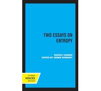 Two Essays on Entropy
